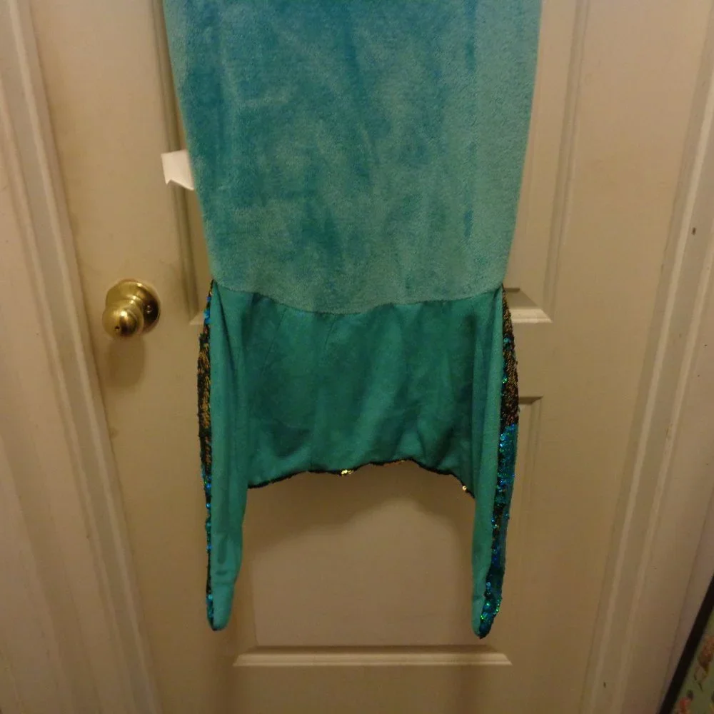 MERMAIDCORE SOFT AQUA BLING GIRLS SLEEPING BAG